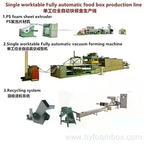 Disposable Take Away Food Container Making Machine